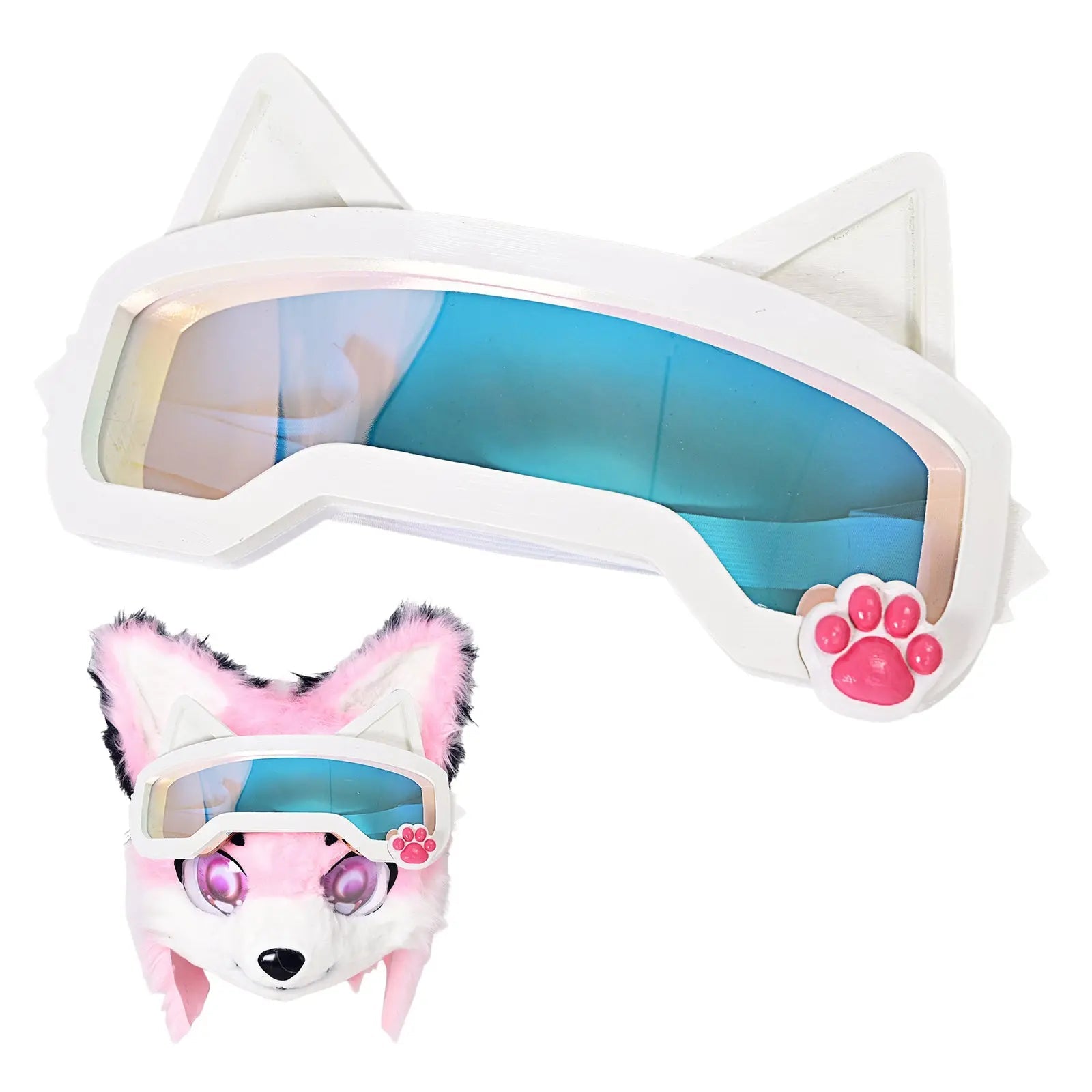 3D Printed Furry Goggles