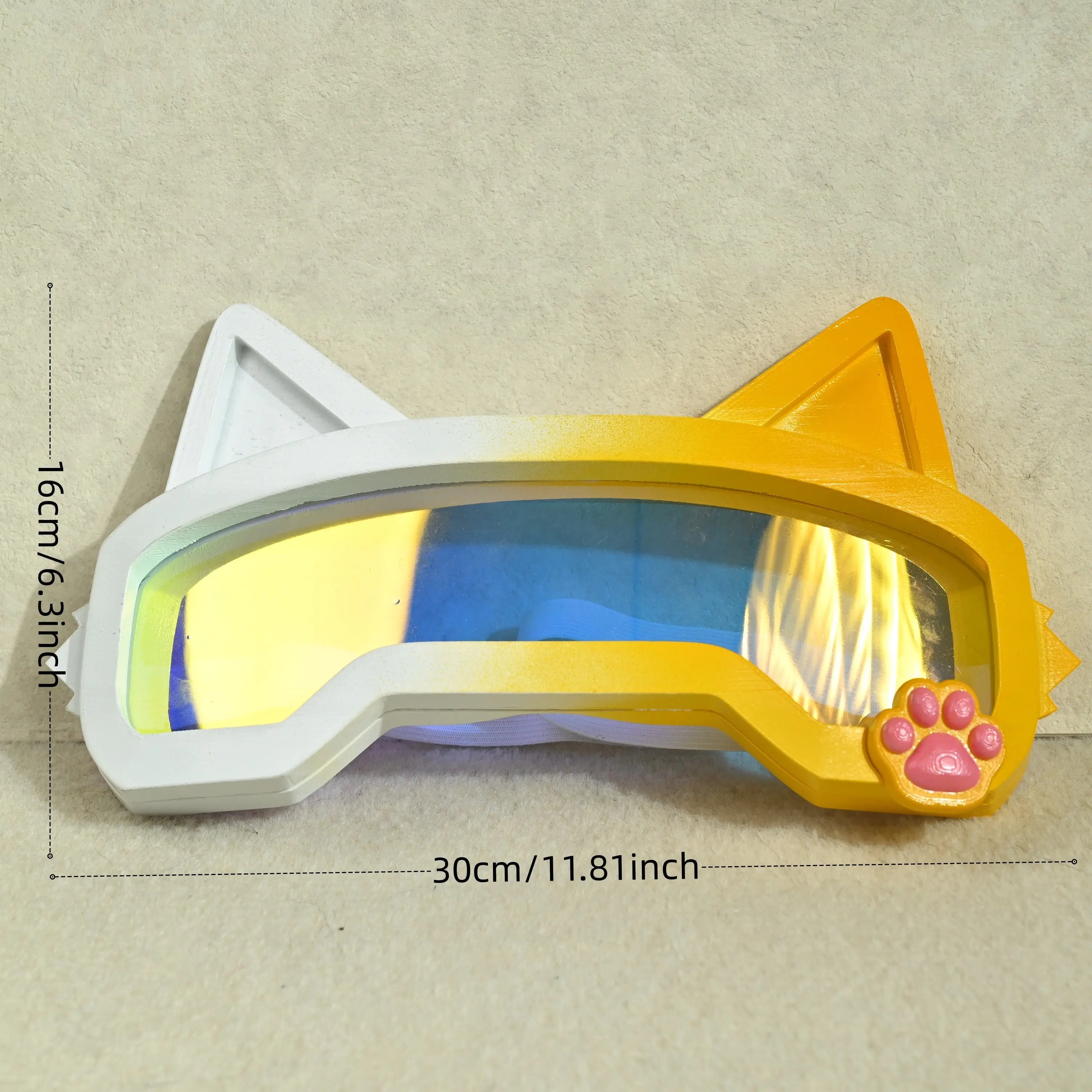 3D Printed Furry Goggles