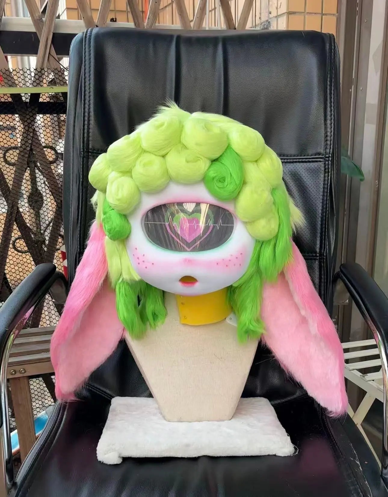 Alien Garden Sheep Kig Fursuit Head