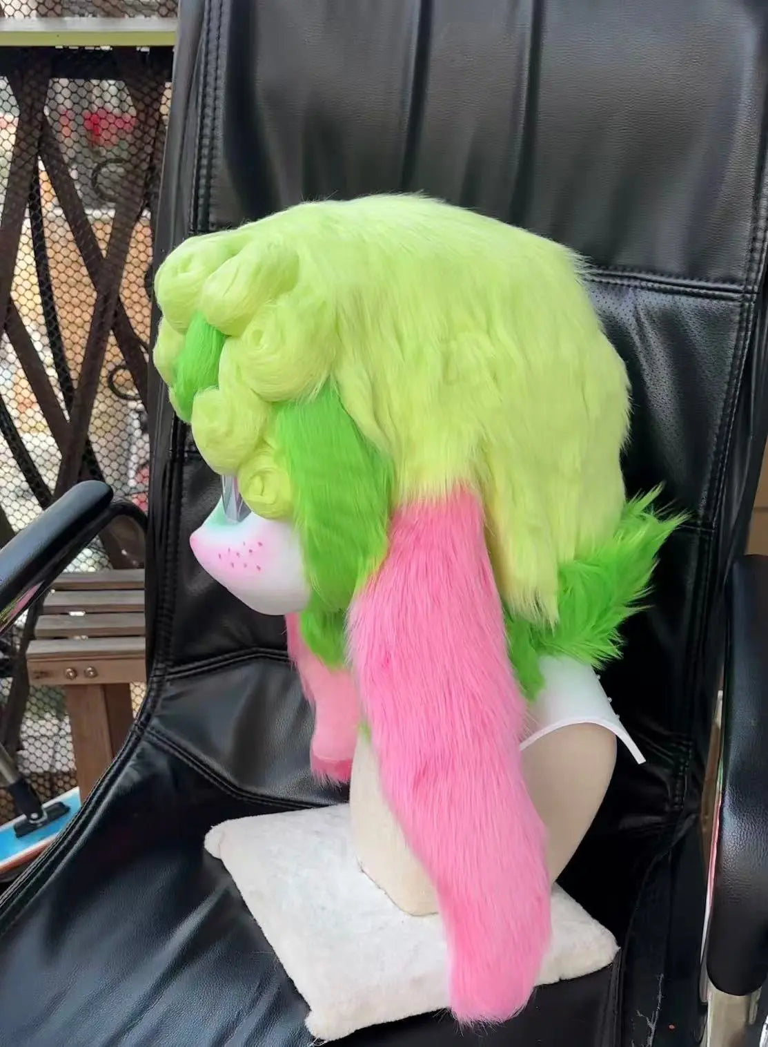 Alien Garden Sheep Kig Fursuit Head
