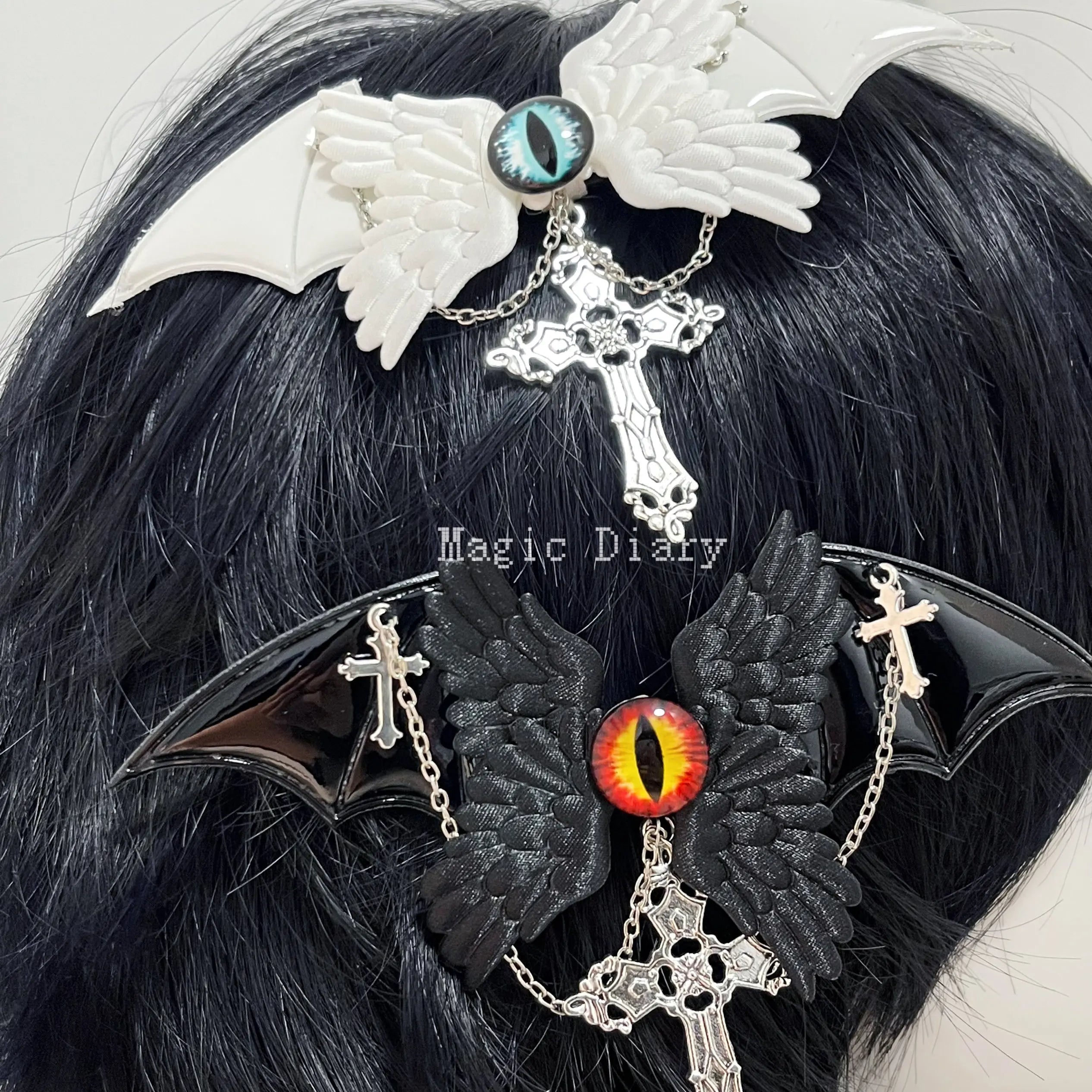 Angel and Devil Hairpins
