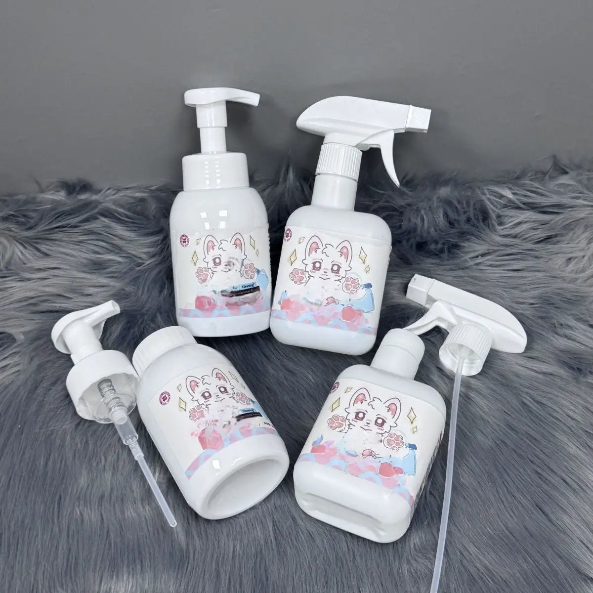 Animal clothing fabric dry cleaning agent (no washing required)