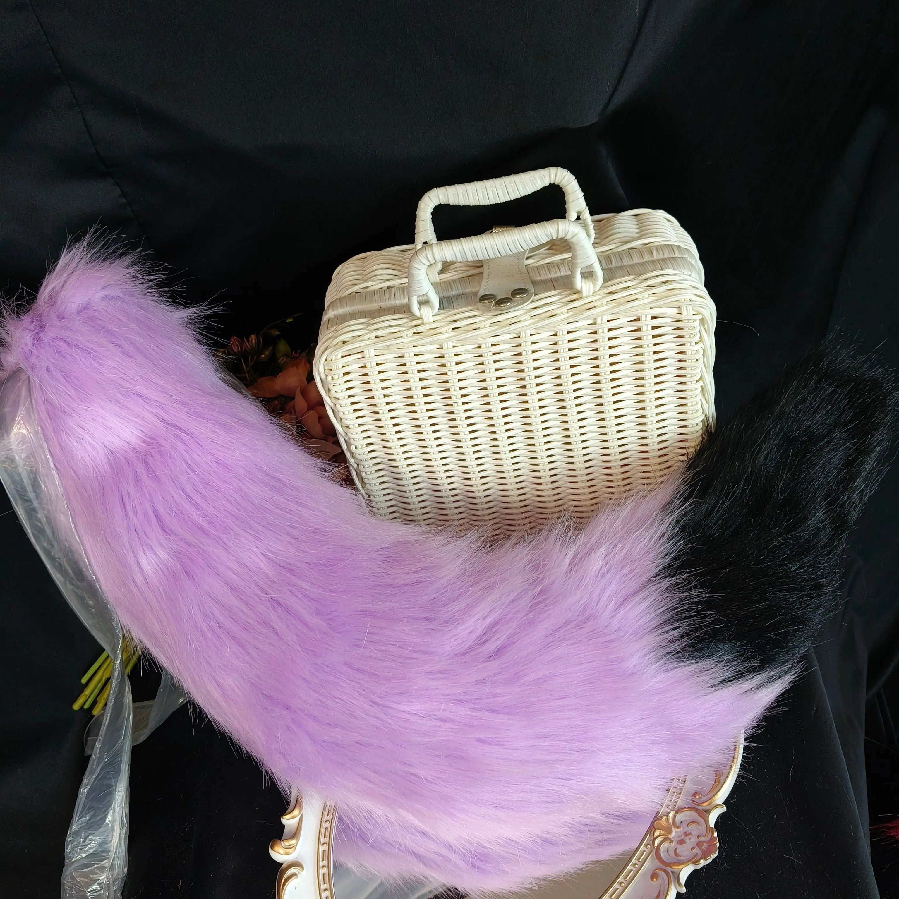 Animal ears and tail cat ears fox Halloween