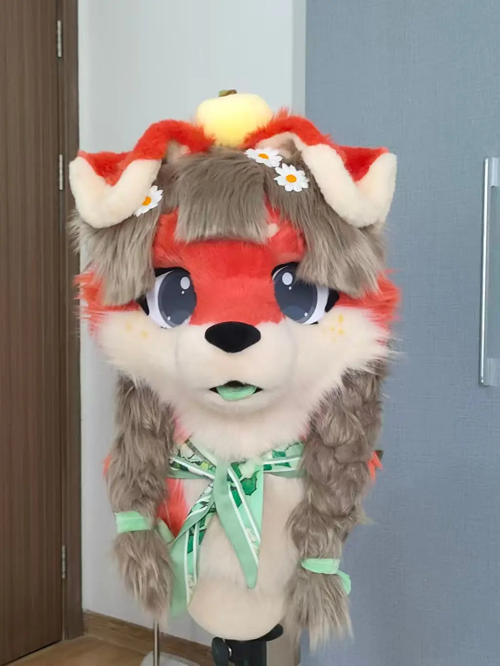 Apple Puppy Kemono Fursuit Head