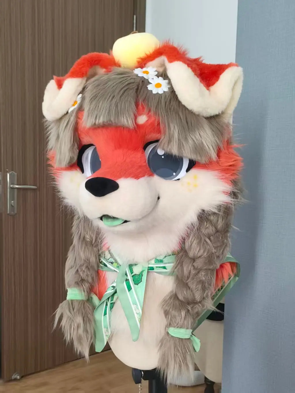 Apple Puppy Kemono Fursuit Head