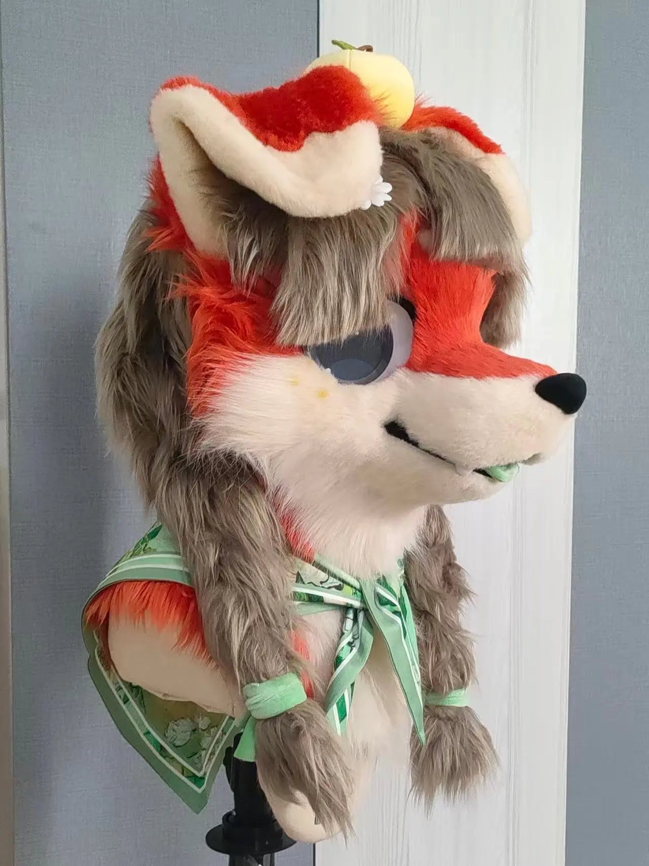 Apple Puppy Kemono Fursuit Head