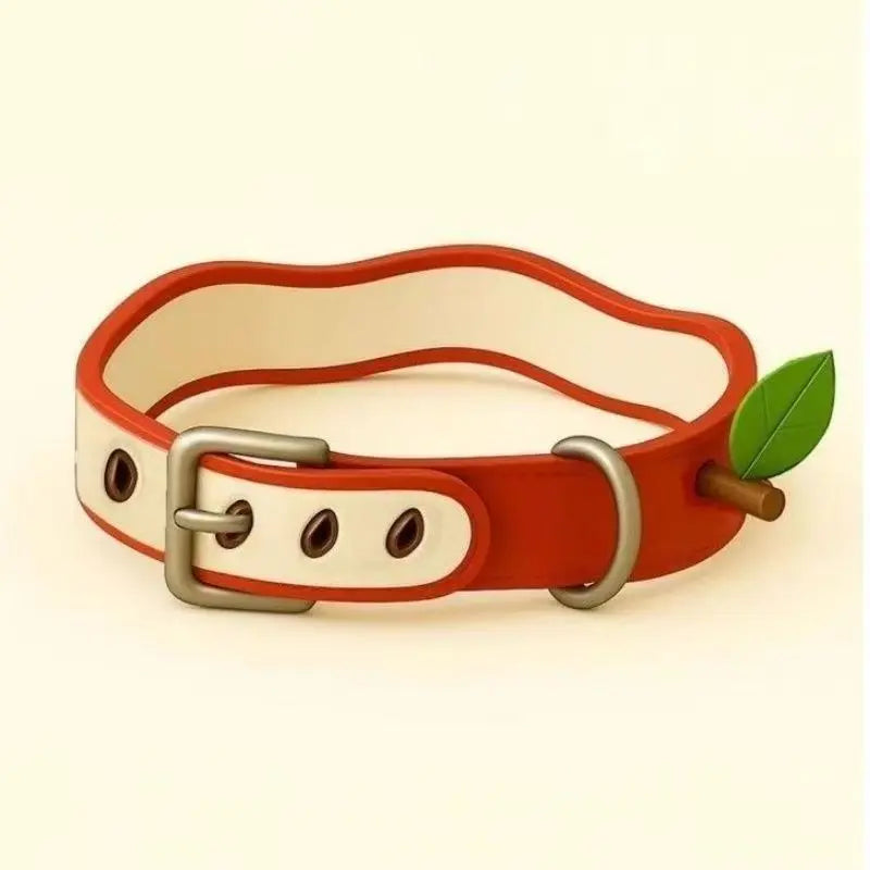 Apple-themed choker