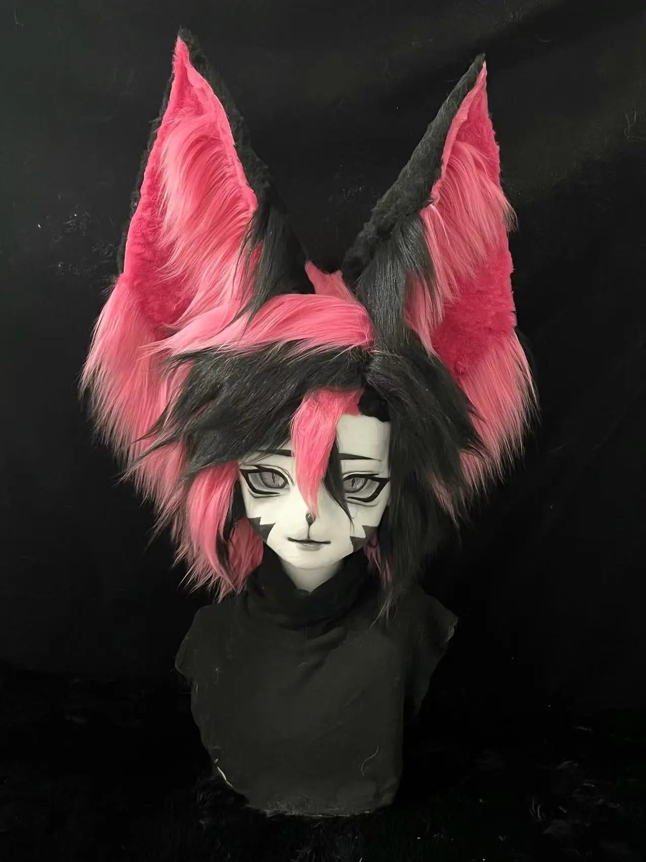 <Sale Collection> Fox Wolf Kitten Kig Head Fursuit (Gift Handpaws+Tail)