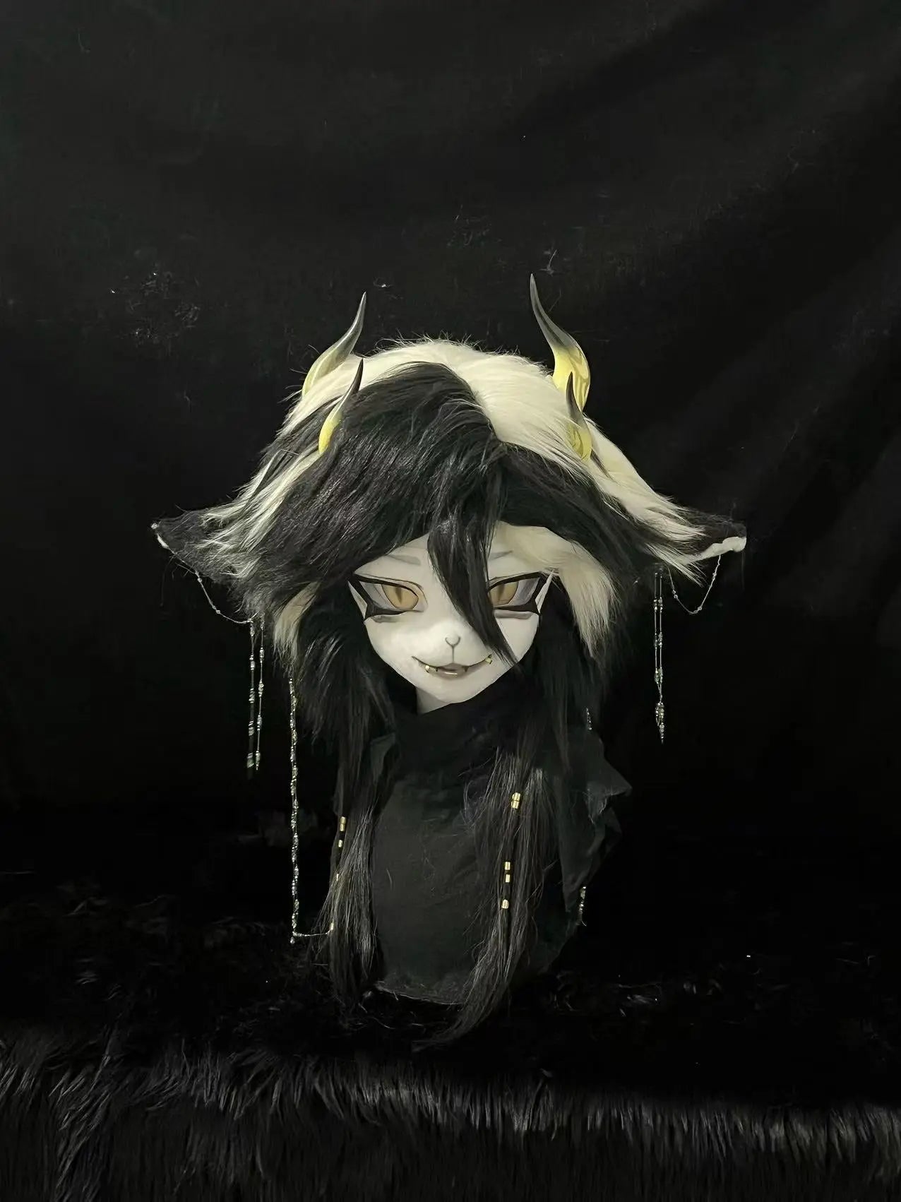 <Sale Collection> Fox Wolf Kitten Kig Head Fursuit (Gift Handpaws+Tail)